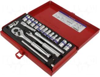KING TONY Wrench-set | 8-angles,socket