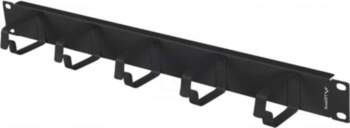 LANBERG Cable organizer | 1U |