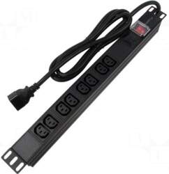 LANBERG Plug socket strip: protective |