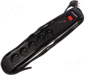 LANBERG Plug socket strip: protective |