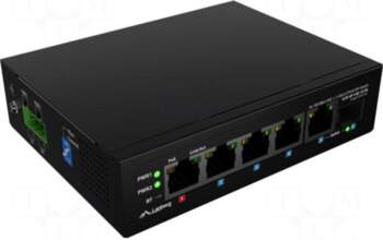 LANBERG Switch Ethernet | PnP,LED