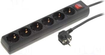 Logilink Plug socket strip: supply |