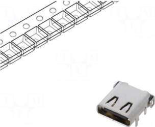 LUMBERG Connector: USB C | socket