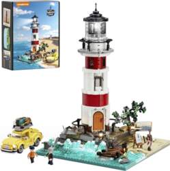 Lumibricks Sunrise Lighthouse Building Set with