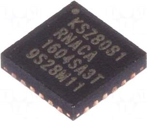 MICROCHIP TECHNOLOGY IC: Ethernet transceiver |