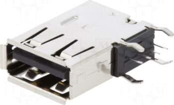 MOLEX USB A Type Up-Right Reverse