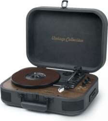 Muse Turntable Stereo System with Bluetooth