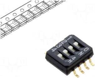 Nidec Copal Electronics Switch: DIP-SWITCH |