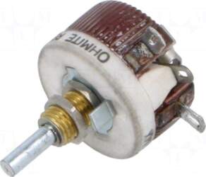 OHMITE Potentiometer: shaft | 5Ω |