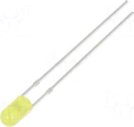 OPTOSUPPLY LED | amber | 3mm