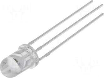 OPTOSUPPLY LED | red/blue | 5mm