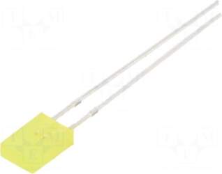 OPTOSUPPLY LED | yellow | rectangular