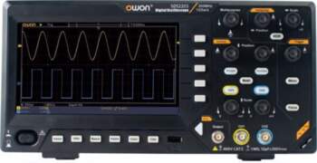 Owon Oscilloscope: digital | Ch: 2