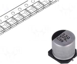 Panasonic Capacitor: electrolytic | low ESR