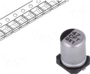 Panasonic Capacitor: electrolytic | low ESR