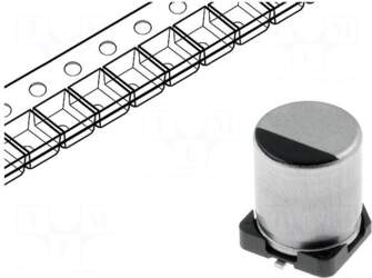 Panasonic Capacitor: electrolytic | low ESR