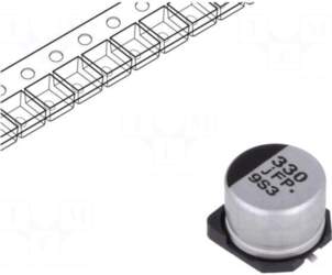 Panasonic Capacitor: electrolytic | low ESR