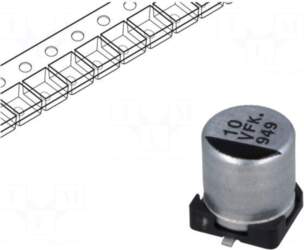 Panasonic Capacitor: electrolytic | low ESR