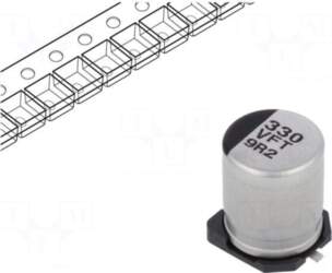 Panasonic Capacitor: electrolytic | low ESR