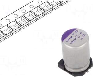 Panasonic Capacitor: polymer | 22uF |