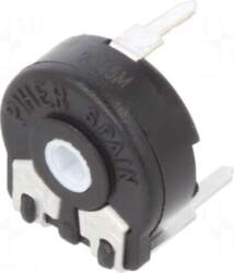 PIHER Potentiometer: mounting | 1kΩ |