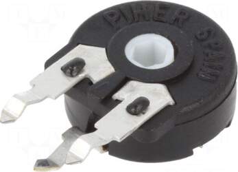 PIHER Potentiometer: mounting | 25kΩ |