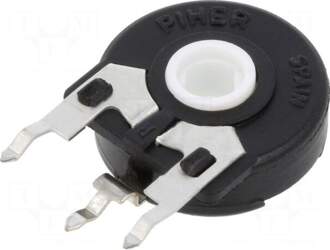 PIHER Potentiometer: mounting | 100kΩ |