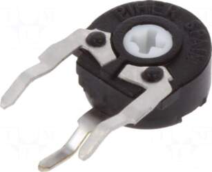 PIHER Potentiometer: mounting | single turn