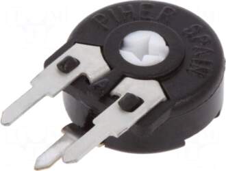 PIHER Potentiometer: mounting | 500Ω |