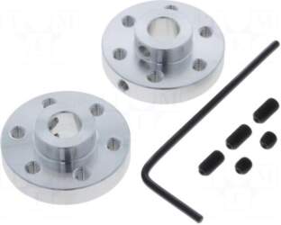 POLOLU Bracket wheel | Shaft: smooth