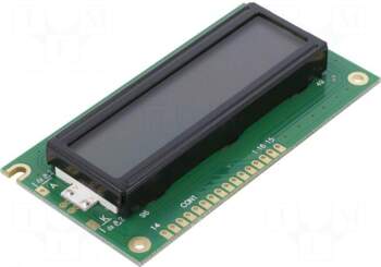 POWERTIP Display: LCD | alphanumeric |