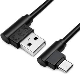 Qoltec Cable USB type C male