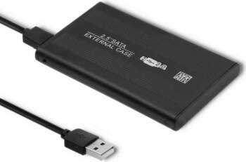 Qoltec External Hard Drive Case HDD/SSD
