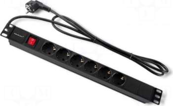 QOLTEC Plug socket strip: protective |