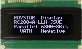 RAYSTAR OPTRONICS Display: LCD | alphanumeric