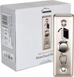 Recessed access button SilverCloud PB303, NO/COM