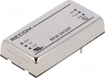 RECOM Converter: DC/DC | 20W |