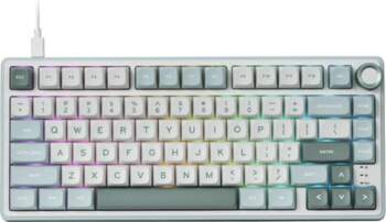 ROYAL KLUDGE R75 Sky Cyan, Brown