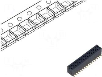 SAMTEC Connector: pin strips | socket