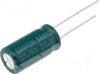 SAMXON Capacitor: electrolytic | low impedance