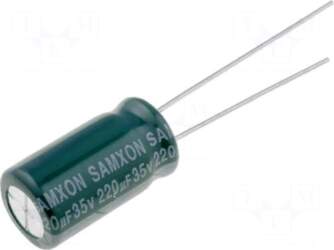 SAMXON Capacitor: electrolytic | low impedance