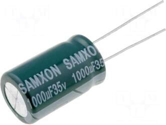 SAMXON Capacitor: electrolytic | low ESR