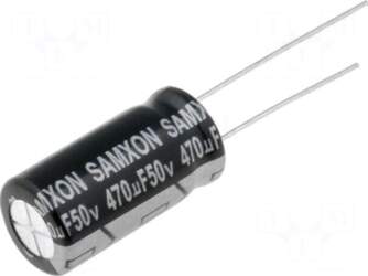 SAMXON Capacitor: electrolytic | low impedance