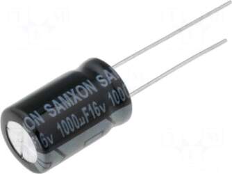 SAMXON Capacitor: electrolytic | THT |