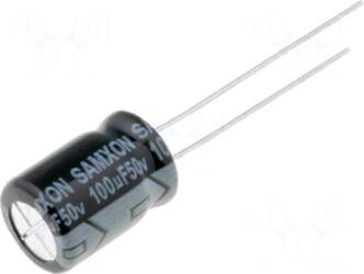 SAMXON Capacitor: electrolytic | THT |