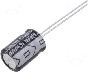 SAMXON Capacitor: electrolytic | THT |