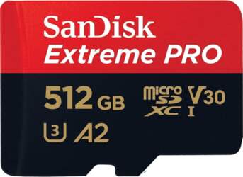 SanDisk Extreme PRO 512 GB microSDXC