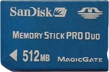 Sandisk Memory Stick Pro Duo Magicgate
