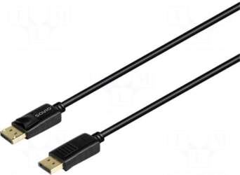 SAVIO Cable | DisplayPort plug,both