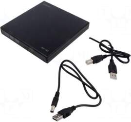 SAVIO External DVD drive | black